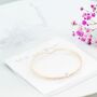 Trust In The Magic Of New Beginnings Bangle, thumbnail 5 of 11