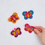 Felt Butterfly Hair Clip, thumbnail 1 of 5