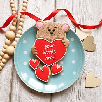 Personalised Love Bear Cookie Letterbox Gift, 4 of 5