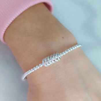 Sterling Silver Milestone Birthday Bracelet In Various Ages, 2 of 11
