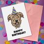 Persoanlised Airedale Terrier Birthday Card, thumbnail 1 of 12