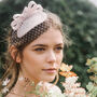 Vintage Inspired Veiled Fascinator In Many Colours, thumbnail 3 of 12