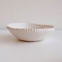 Handmade Round Ceramic Wedding Love Ring Dish, thumbnail 5 of 6