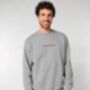 Custom Trip 100% Organic Cotton Unisex Sweatshirt, thumbnail 7 of 12