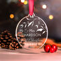 Personalised Our First Christmas As Mr And Mrs Bauble, thumbnail 5 of 11