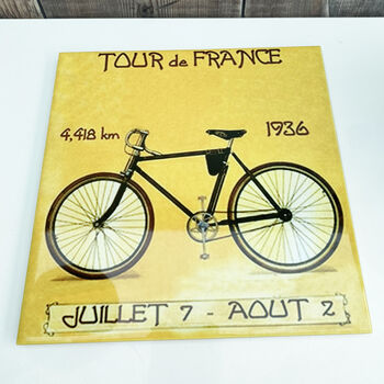 Tour De France Heat Resistant Mat, 3 of 4