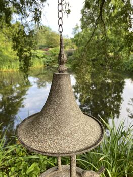 Hanging Bird Feeder In Aged Finish, 5 of 7