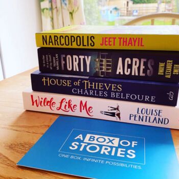 Four Surprise Fiction Books Mystery Box Subscription, 4 of 10