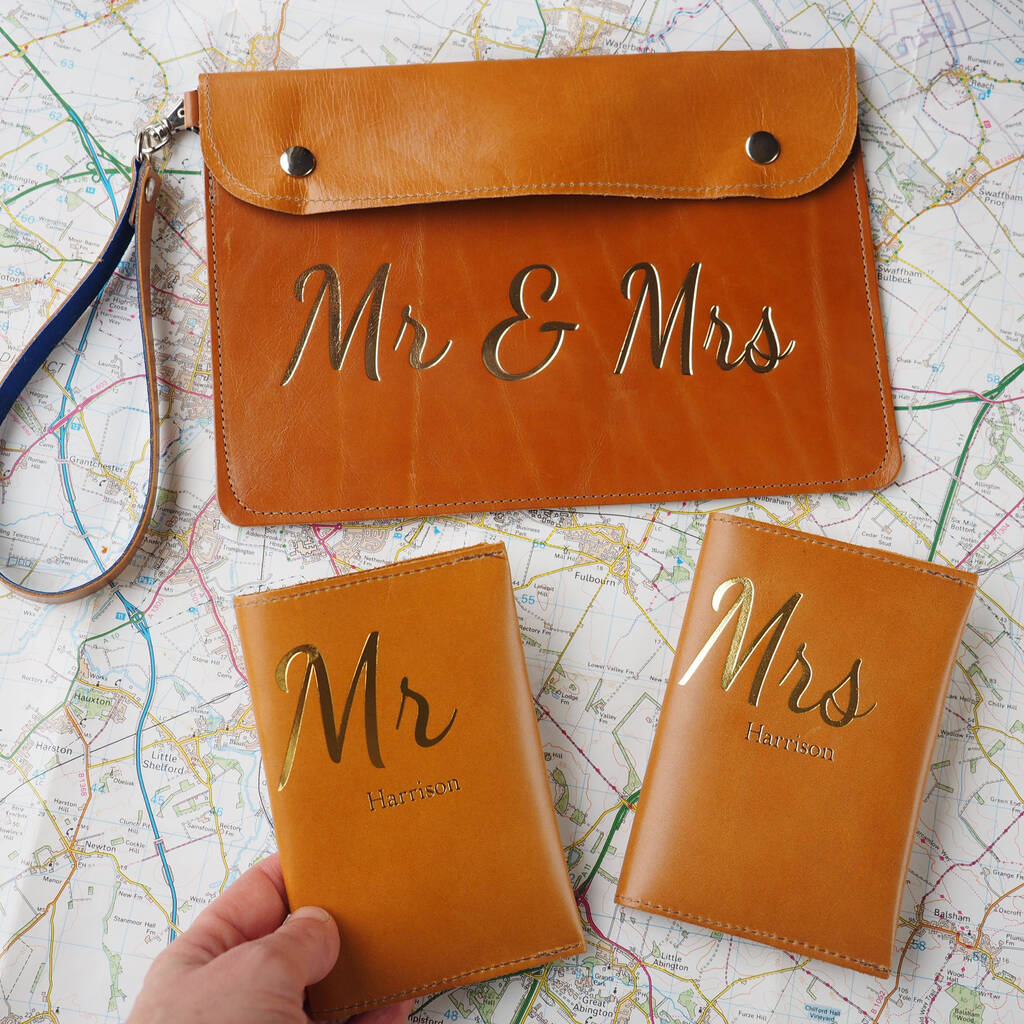 mr and mrs suitcases