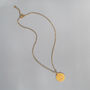 Sun And Moon Yinyang Vermeil Necklace, thumbnail 3 of 7