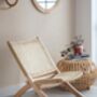 Laid Back Woven Chair, thumbnail 4 of 4