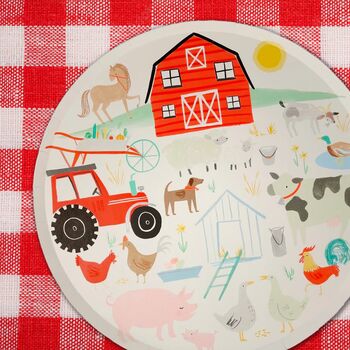 Large Farmyard Paper Plates, 2 of 3