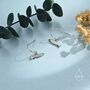 Sterling Silver Trout Fish Drop Dangle Earrings, thumbnail 5 of 11