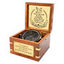 Personalised Royal Gimbal Compass With Brass Plaque, thumbnail 6 of 9