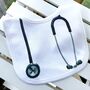 Stethoscope Baby Bib, thumbnail 6 of 7