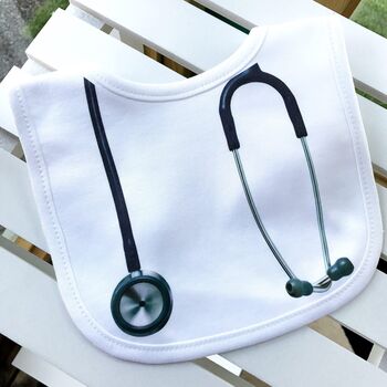 Stethoscope Baby Bib, 6 of 7