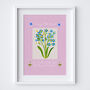 A Teacher Like You Is Never Forgotten Gift Art Print, thumbnail 4 of 5