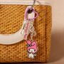 Hello Kitty My Melody Keyring With Charms, thumbnail 1 of 5