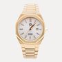 Gold Stainless Steel Wrist Watch For Men, thumbnail 3 of 8