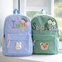 Personalised Custom Crotchet Childrens Backpack, thumbnail 4 of 7