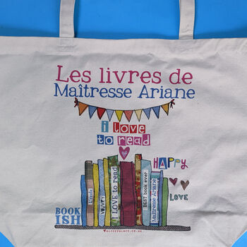 Personalised Love To Read Book Bag, 8 of 11