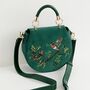 Fable Robin Love Embroidered Saddle Bag, thumbnail 3 of 7