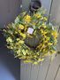 Faux Floral Wreath, thumbnail 1 of 2