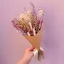 Purple Dried Wildflower Bouquet, thumbnail 8 of 8