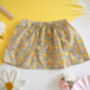 Liberty Of London Children's Skirt With Elasticated Waist Michelle Yellow, thumbnail 1 of 3