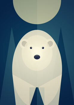Polar Bear Art Print, 2 of 2