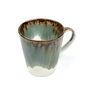 Green V Shaped Handmade Porcelain Mug, thumbnail 3 of 7