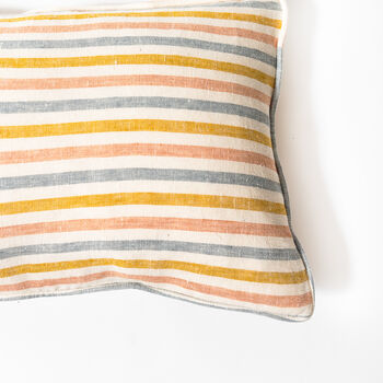 Lumbar Cushion In Suzy Stripe, 3 of 5
