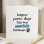 Personalised Funny Father's Day Card From Dog, thumbnail 1 of 7