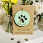 Dog Mum Birthday Card Or Mother's Day Card, thumbnail 2 of 2