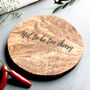Personalised Round Cheeseboard, thumbnail 1 of 5