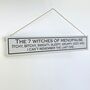 Menopause Hand Painted Wooden Sign, thumbnail 2 of 3