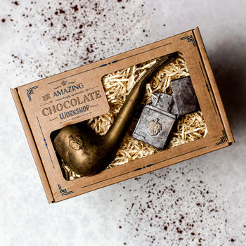 Chocolate Pipe And Lighter Gift Box, 5 of 12