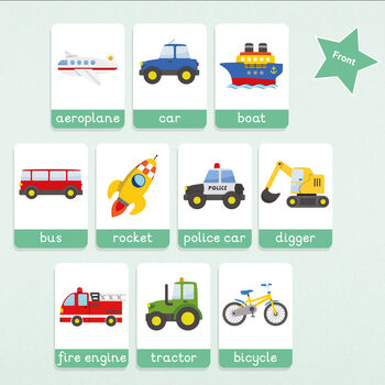Transport And Professions Flashcards, 3 of 5