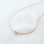 Floating Vegan Pearl Necklace, thumbnail 2 of 5