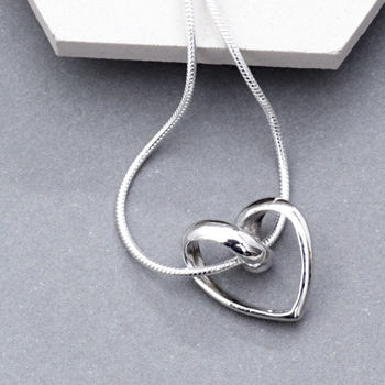 Floating Heart Necklace, 4 of 5