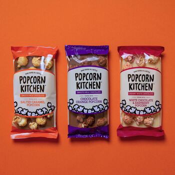 Belgian Chocolate Popcorn Bars Three Pack, 4 of 5