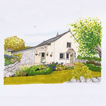 A3 Personalised House Portrait, 10 of 11
