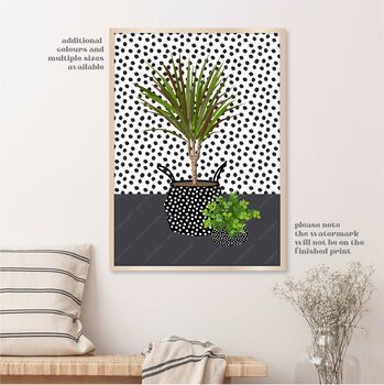 Spotty Palm Plant Print, 2 of 6