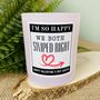 Personalised Met On A Dating App Valentines Candle, thumbnail 4 of 11