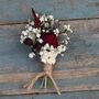 Wedding Dried Flower Bouquet Meadow Reds Right, thumbnail 5 of 6