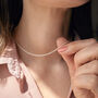 Sterling Silver Rope Chain Necklace, thumbnail 3 of 6