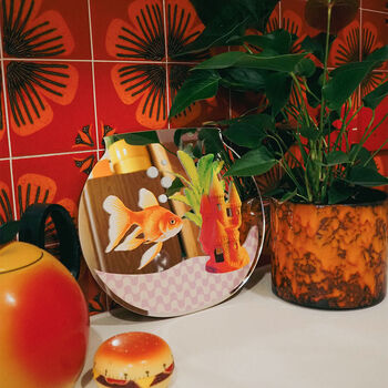 Gold Fish Bowl Mirror, 3 of 3