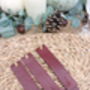 Personalised Leather Napkin Rings, thumbnail 8 of 9