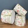Alda Multi Spring Flowers Tall Cylinder Lampshade, thumbnail 5 of 11