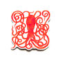 Octopoda Octopus Sticker, thumbnail 2 of 4